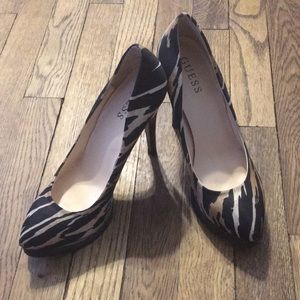 Guess Animal Print Pumps